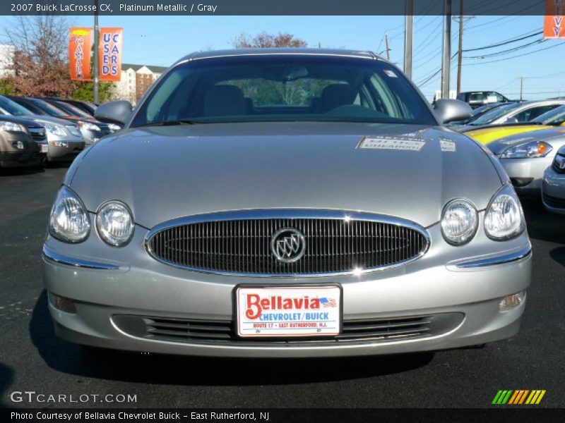 Platinum Metallic / Gray 2007 Buick LaCrosse CX