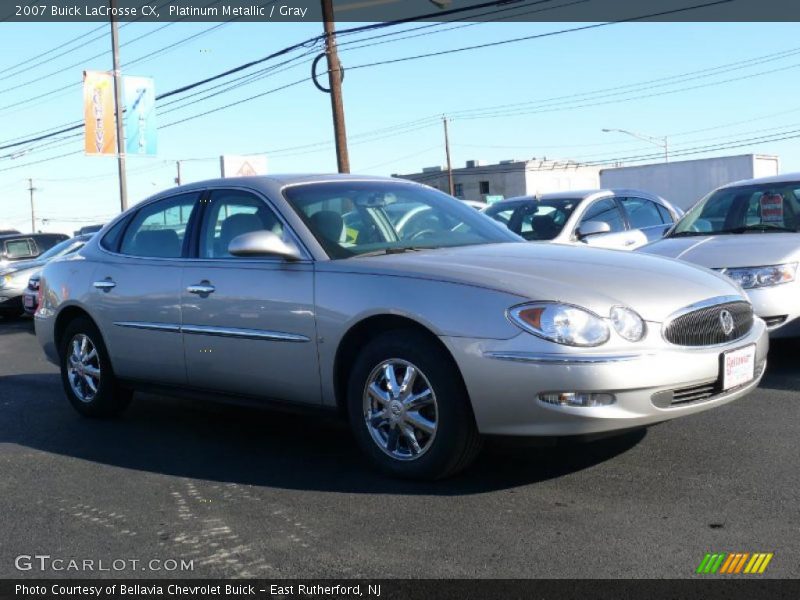 Platinum Metallic / Gray 2007 Buick LaCrosse CX