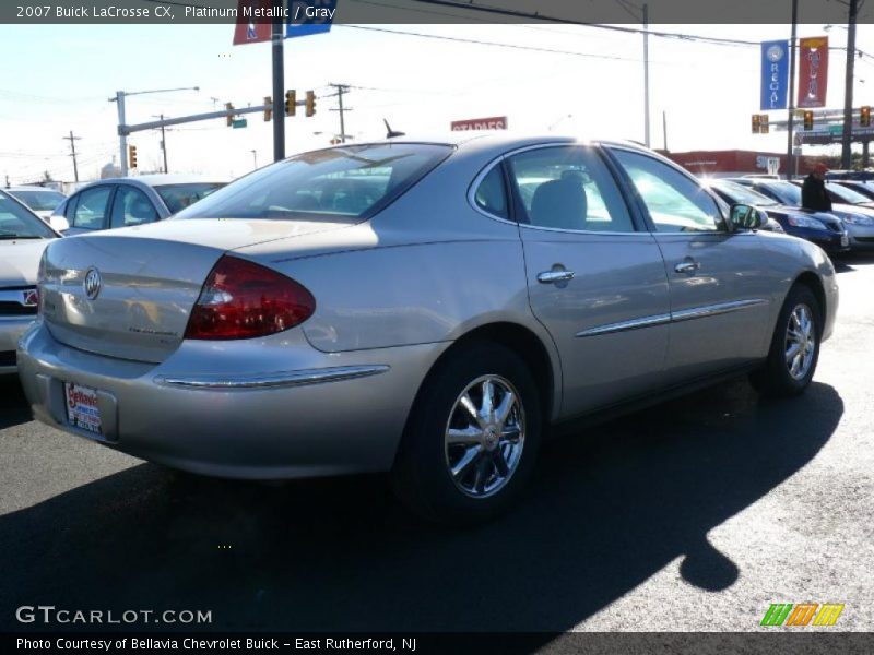 Platinum Metallic / Gray 2007 Buick LaCrosse CX