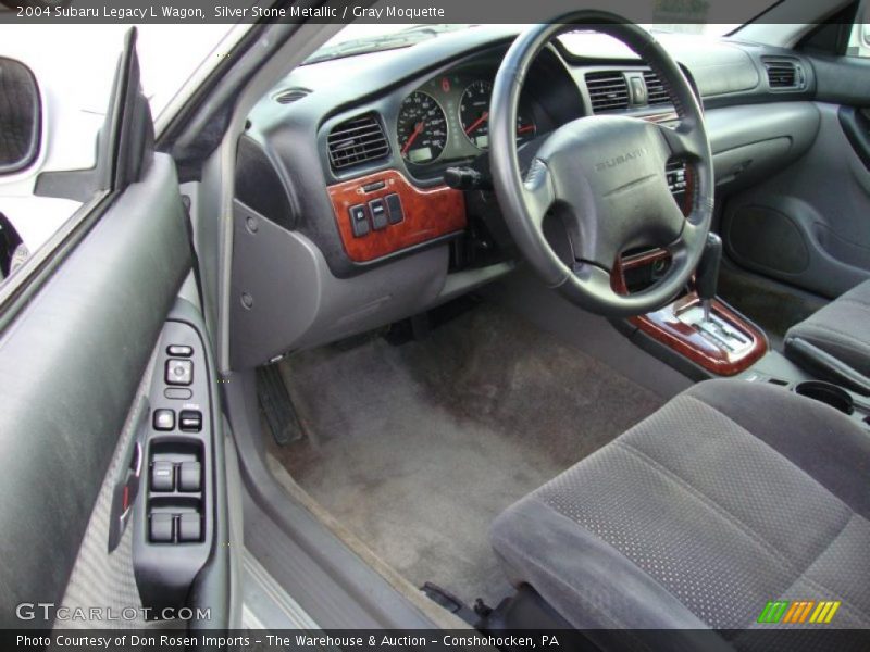  2004 Legacy L Wagon Gray Moquette Interior