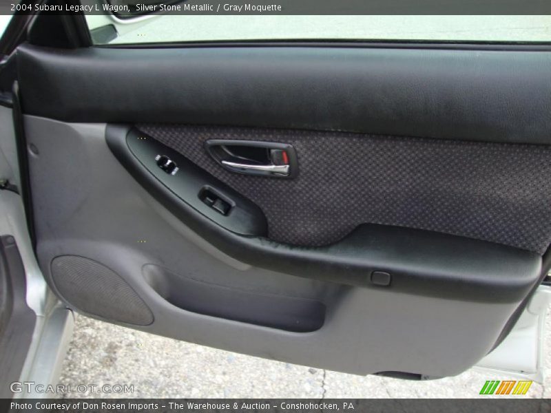 Silver Stone Metallic / Gray Moquette 2004 Subaru Legacy L Wagon