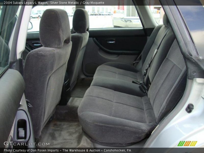 Silver Stone Metallic / Gray Moquette 2004 Subaru Legacy L Wagon