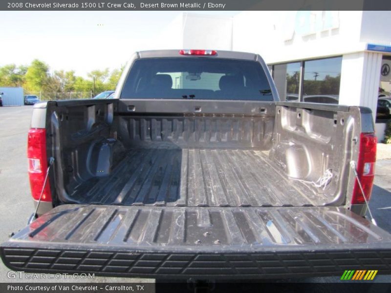 Desert Brown Metallic / Ebony 2008 Chevrolet Silverado 1500 LT Crew Cab