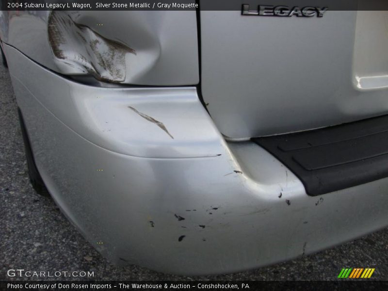 Silver Stone Metallic / Gray Moquette 2004 Subaru Legacy L Wagon