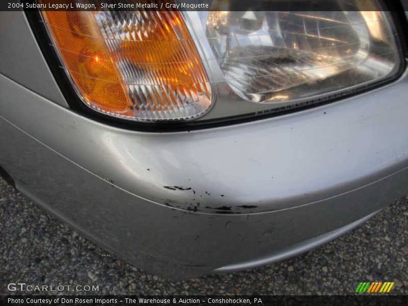 Silver Stone Metallic / Gray Moquette 2004 Subaru Legacy L Wagon