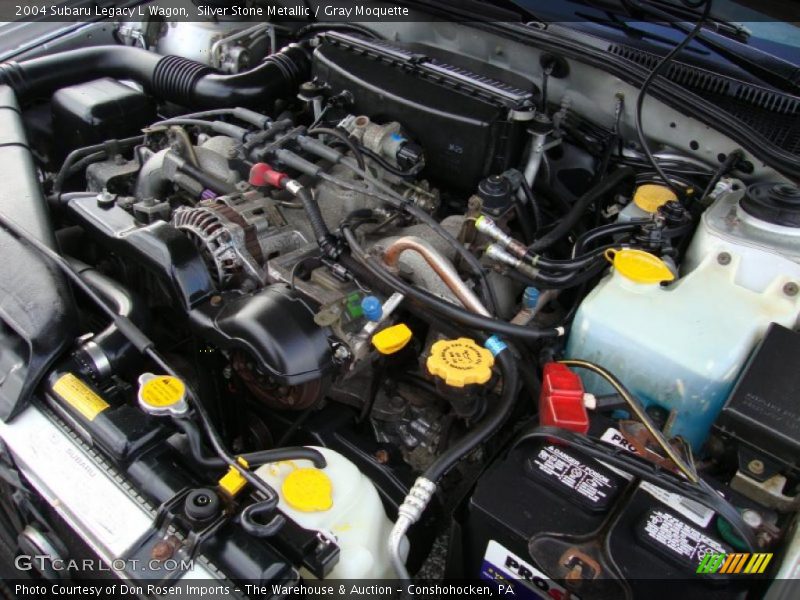  2004 Legacy L Wagon Engine - 2.5 Liter SOHC 16-Valve Flat 4 Cylinder