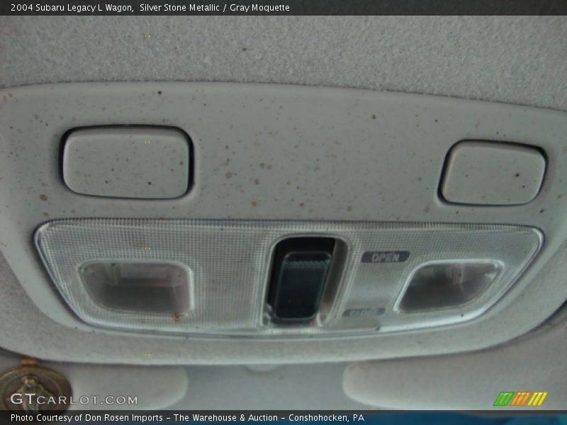 Silver Stone Metallic / Gray Moquette 2004 Subaru Legacy L Wagon