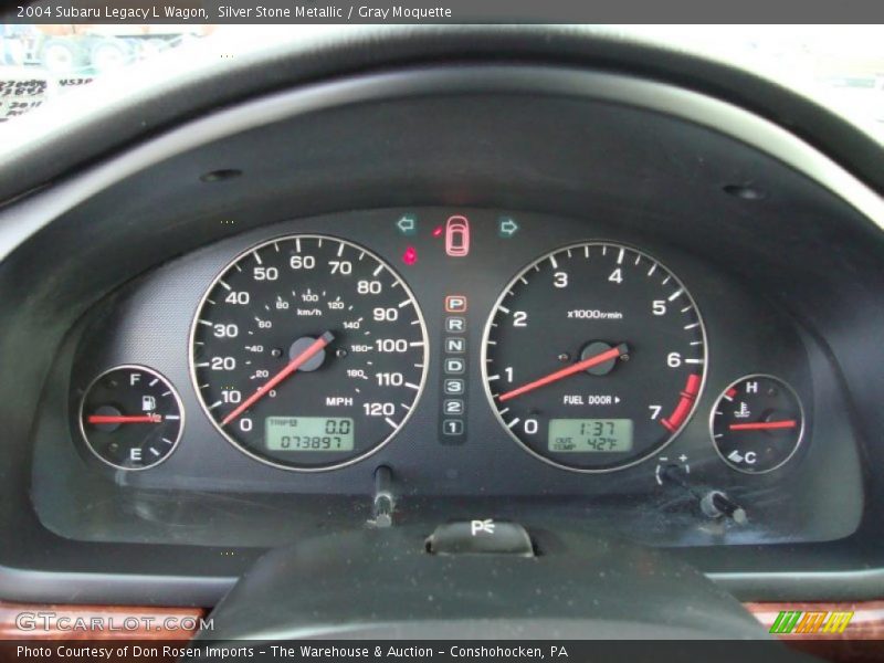  2004 Legacy L Wagon L Wagon Gauges