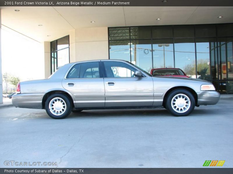 Arizona Beige Metallic / Medium Parchment 2001 Ford Crown Victoria LX