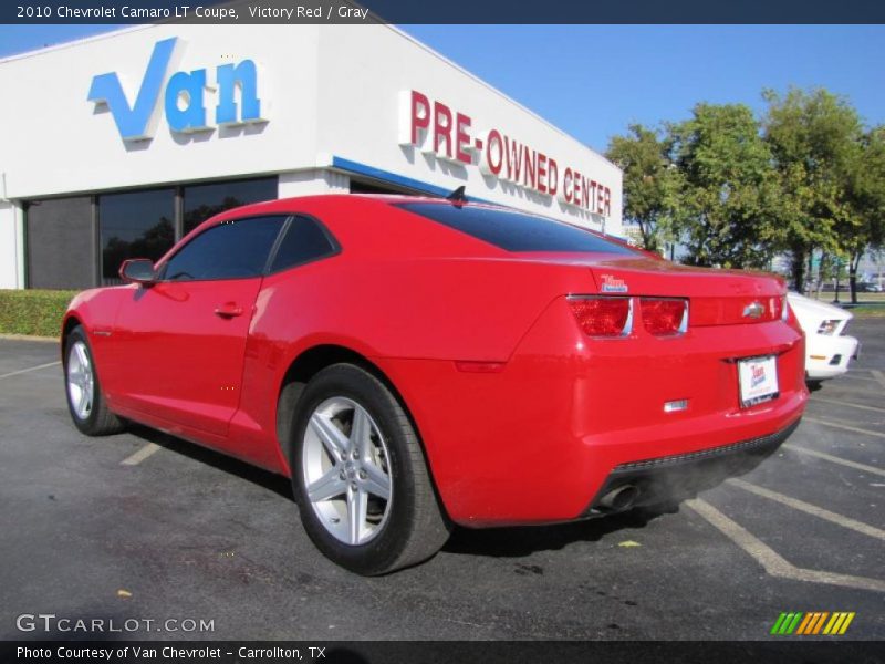 Victory Red / Gray 2010 Chevrolet Camaro LT Coupe