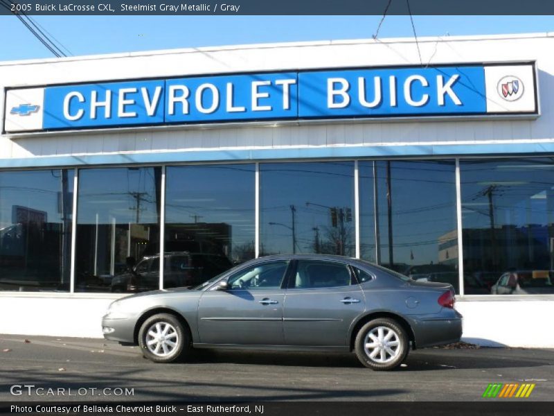 Steelmist Gray Metallic / Gray 2005 Buick LaCrosse CXL