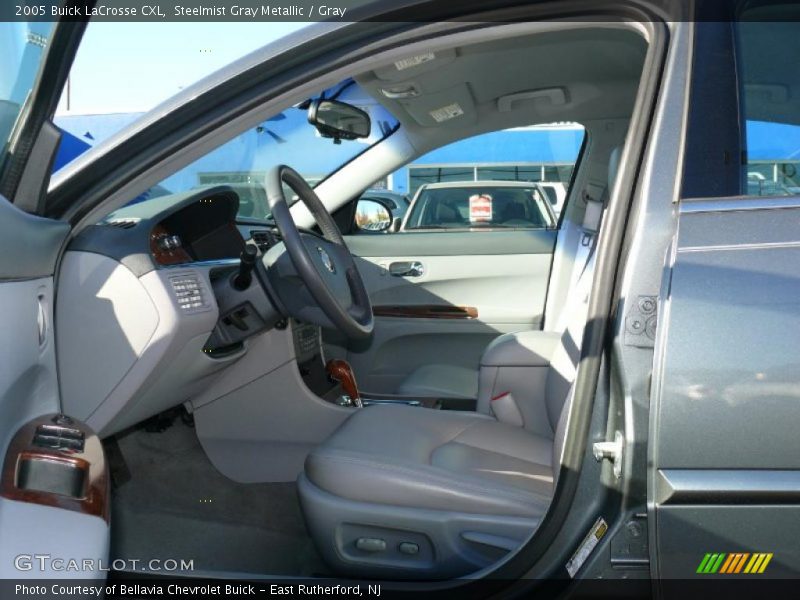 Steelmist Gray Metallic / Gray 2005 Buick LaCrosse CXL