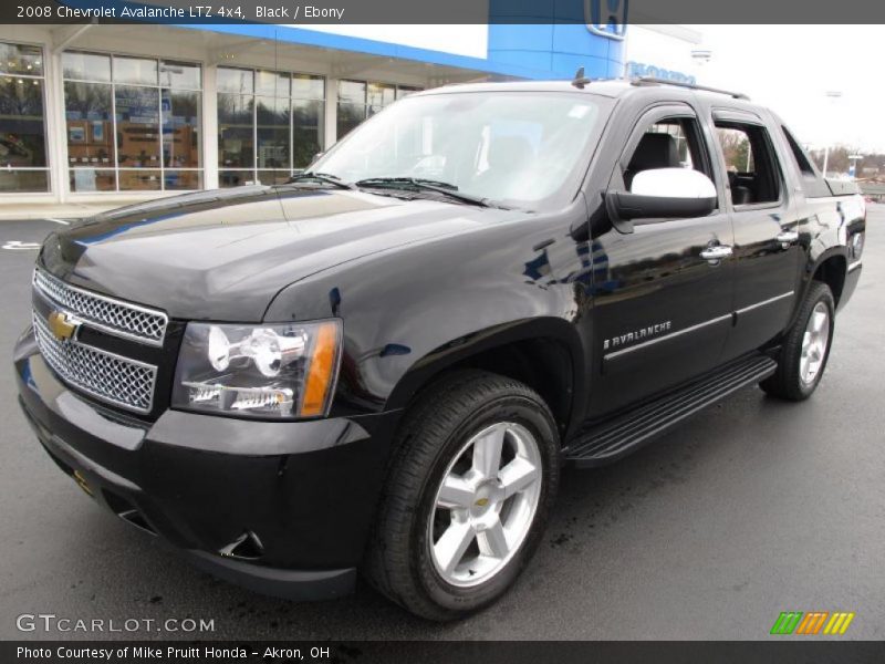 Black / Ebony 2008 Chevrolet Avalanche LTZ 4x4