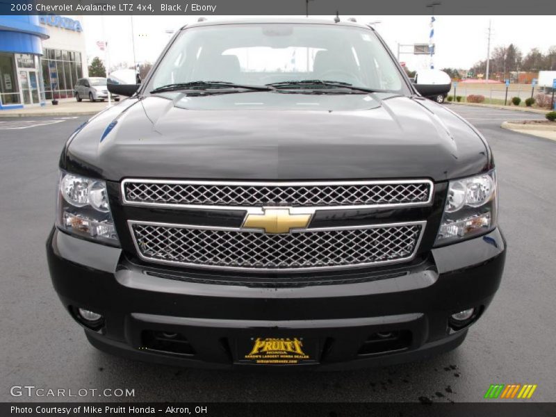 Black / Ebony 2008 Chevrolet Avalanche LTZ 4x4