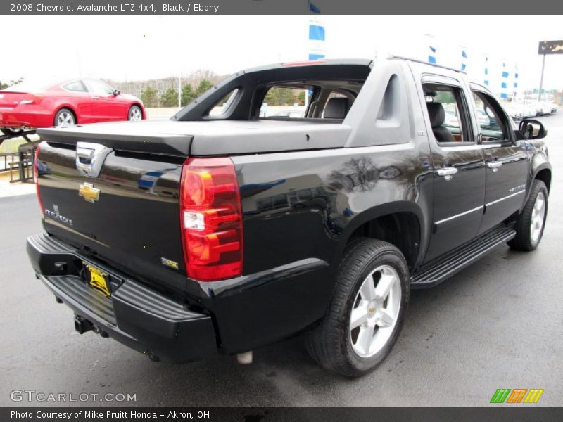 Black / Ebony 2008 Chevrolet Avalanche LTZ 4x4