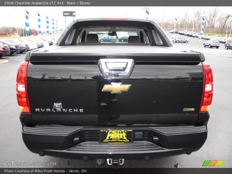 Black / Ebony 2008 Chevrolet Avalanche LTZ 4x4