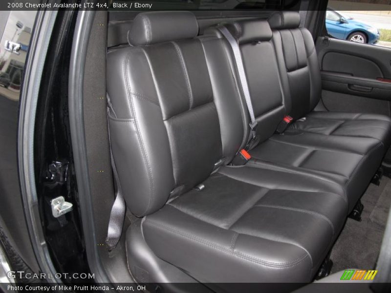Black / Ebony 2008 Chevrolet Avalanche LTZ 4x4
