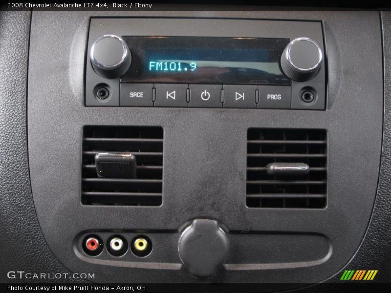Black / Ebony 2008 Chevrolet Avalanche LTZ 4x4
