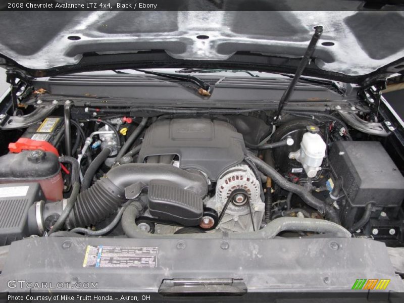 Black / Ebony 2008 Chevrolet Avalanche LTZ 4x4