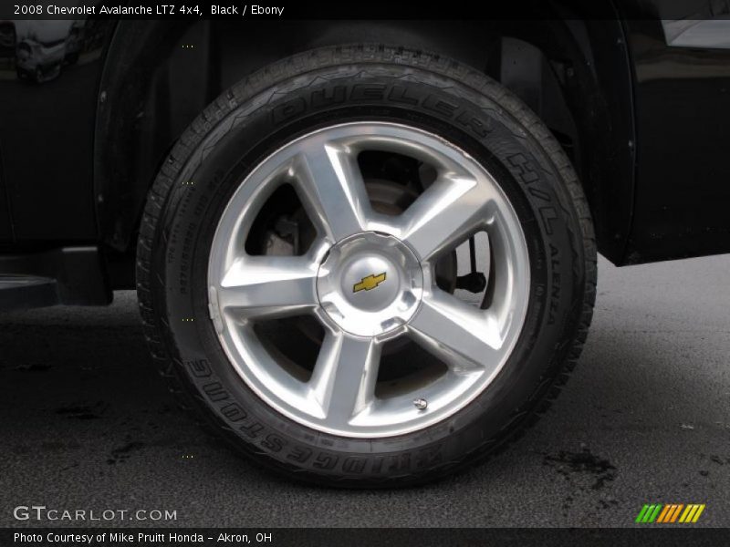 Black / Ebony 2008 Chevrolet Avalanche LTZ 4x4