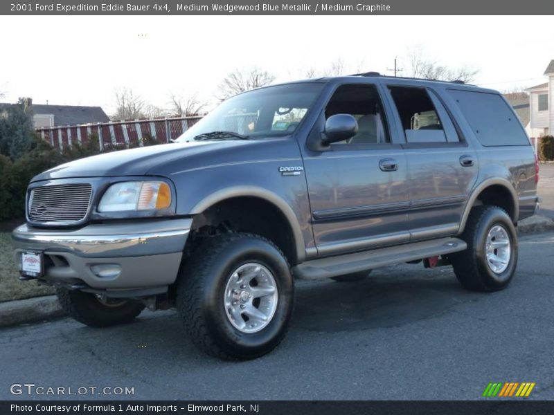 Medium Wedgewood Blue Metallic / Medium Graphite 2001 Ford Expedition Eddie Bauer 4x4