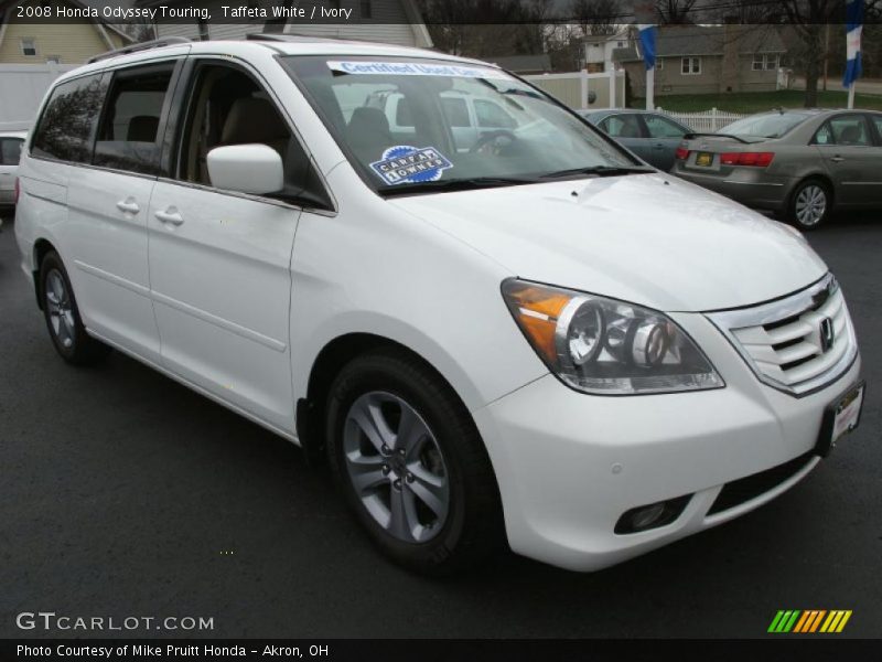 Taffeta White / Ivory 2008 Honda Odyssey Touring