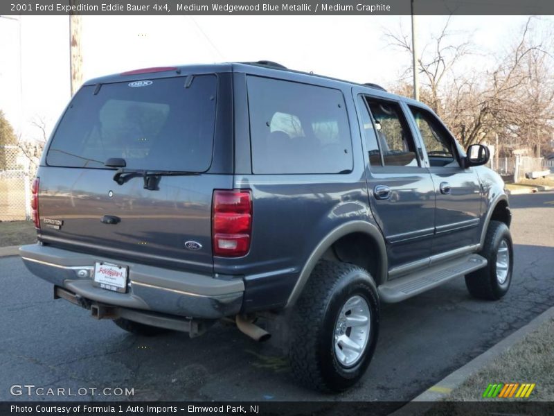 Medium Wedgewood Blue Metallic / Medium Graphite 2001 Ford Expedition Eddie Bauer 4x4