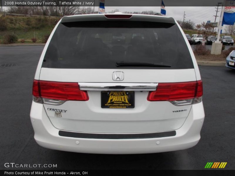 Taffeta White / Ivory 2008 Honda Odyssey Touring