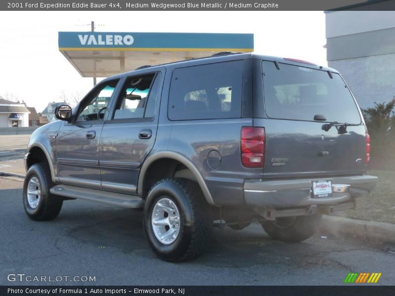 Medium Wedgewood Blue Metallic / Medium Graphite 2001 Ford Expedition Eddie Bauer 4x4