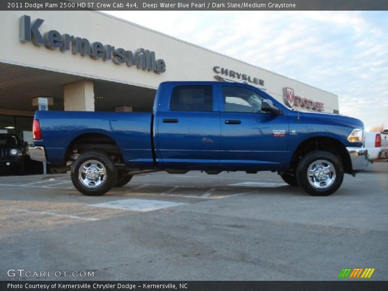Deep Water Blue Pearl / Dark Slate/Medium Graystone 2011 Dodge Ram 2500 HD ST Crew Cab 4x4