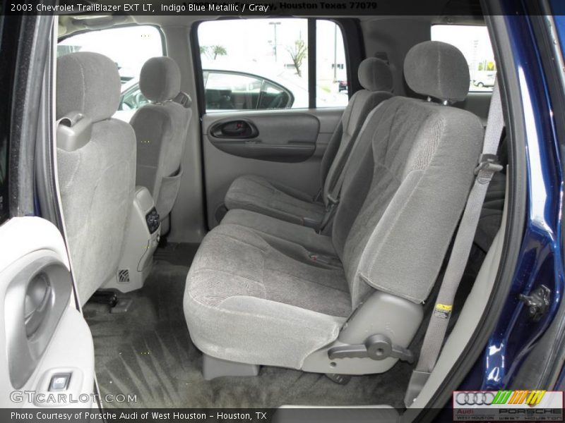 Indigo Blue Metallic / Gray 2003 Chevrolet TrailBlazer EXT LT