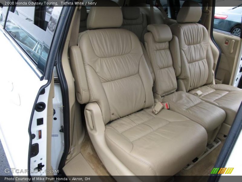  2008 Odyssey Touring Ivory Interior