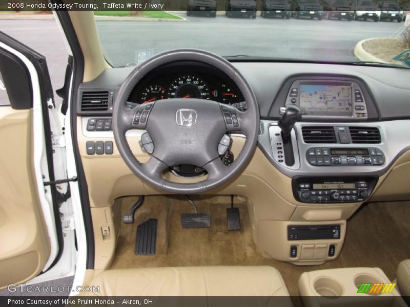 Dashboard of 2008 Odyssey Touring