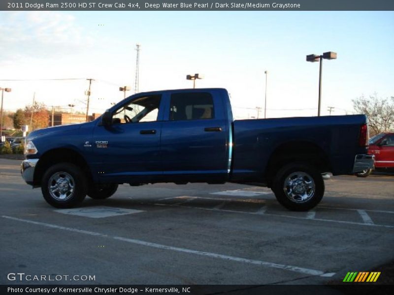 Deep Water Blue Pearl / Dark Slate/Medium Graystone 2011 Dodge Ram 2500 HD ST Crew Cab 4x4