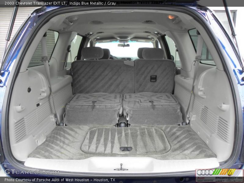 Indigo Blue Metallic / Gray 2003 Chevrolet TrailBlazer EXT LT