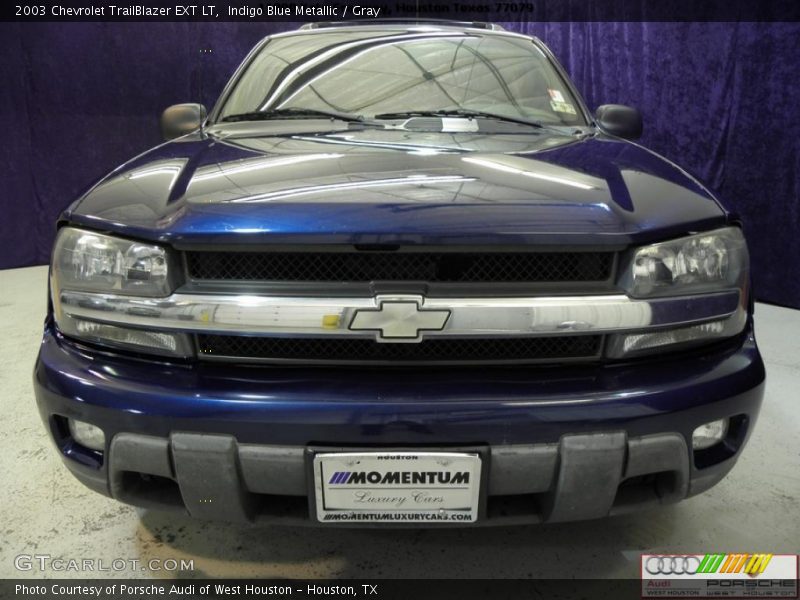 Indigo Blue Metallic / Gray 2003 Chevrolet TrailBlazer EXT LT