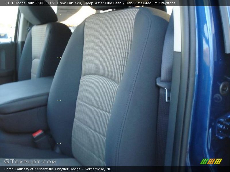 Deep Water Blue Pearl / Dark Slate/Medium Graystone 2011 Dodge Ram 2500 HD ST Crew Cab 4x4