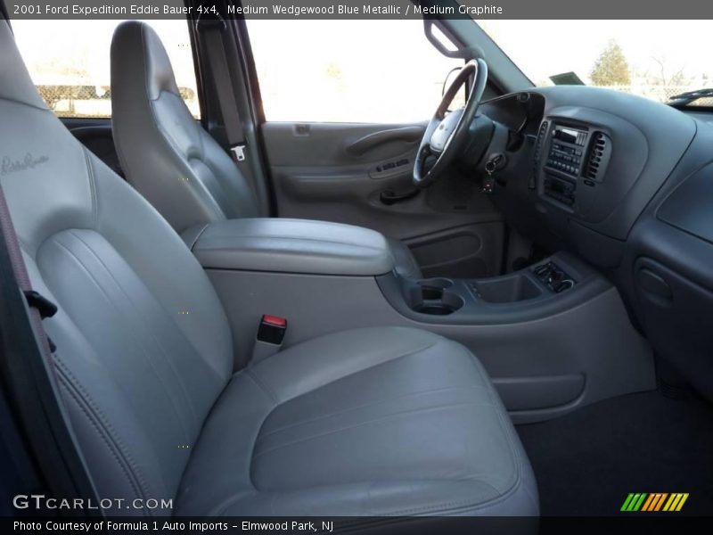 Medium Wedgewood Blue Metallic / Medium Graphite 2001 Ford Expedition Eddie Bauer 4x4