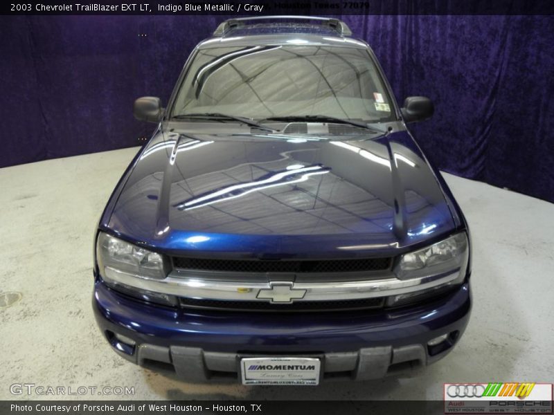 Indigo Blue Metallic / Gray 2003 Chevrolet TrailBlazer EXT LT