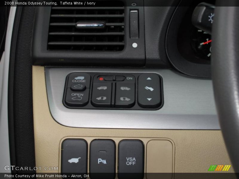 Taffeta White / Ivory 2008 Honda Odyssey Touring