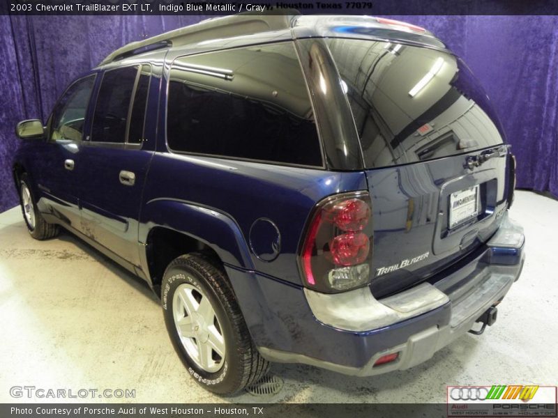 Indigo Blue Metallic / Gray 2003 Chevrolet TrailBlazer EXT LT