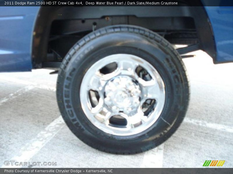 Deep Water Blue Pearl / Dark Slate/Medium Graystone 2011 Dodge Ram 2500 HD ST Crew Cab 4x4