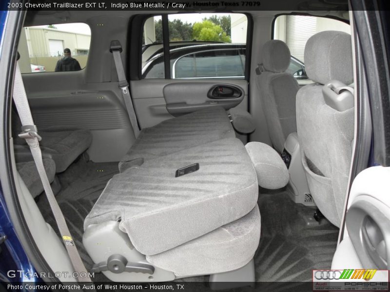 Indigo Blue Metallic / Gray 2003 Chevrolet TrailBlazer EXT LT