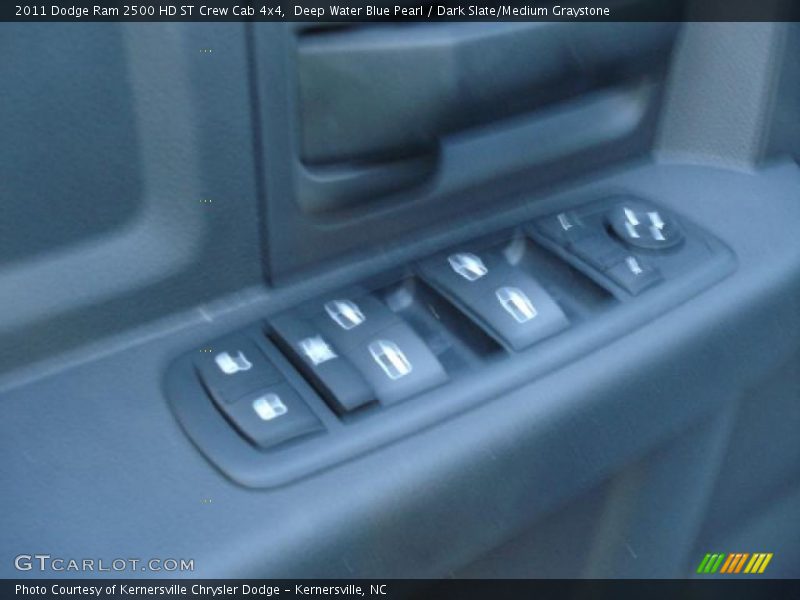 Deep Water Blue Pearl / Dark Slate/Medium Graystone 2011 Dodge Ram 2500 HD ST Crew Cab 4x4