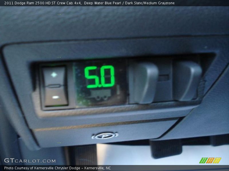 Deep Water Blue Pearl / Dark Slate/Medium Graystone 2011 Dodge Ram 2500 HD ST Crew Cab 4x4