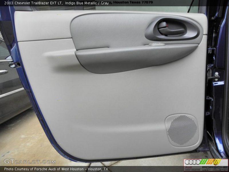 Indigo Blue Metallic / Gray 2003 Chevrolet TrailBlazer EXT LT