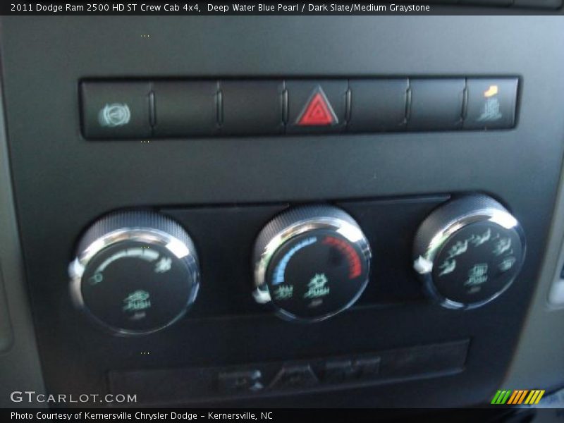 Deep Water Blue Pearl / Dark Slate/Medium Graystone 2011 Dodge Ram 2500 HD ST Crew Cab 4x4