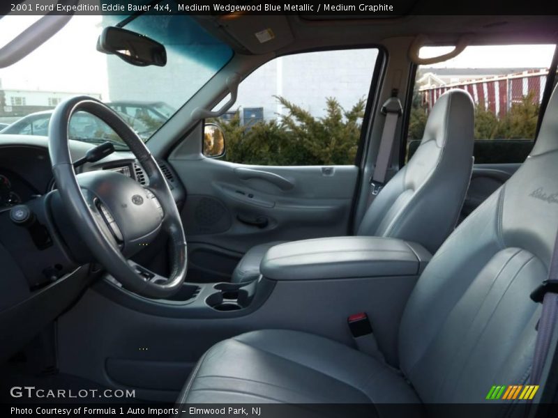 Medium Wedgewood Blue Metallic / Medium Graphite 2001 Ford Expedition Eddie Bauer 4x4