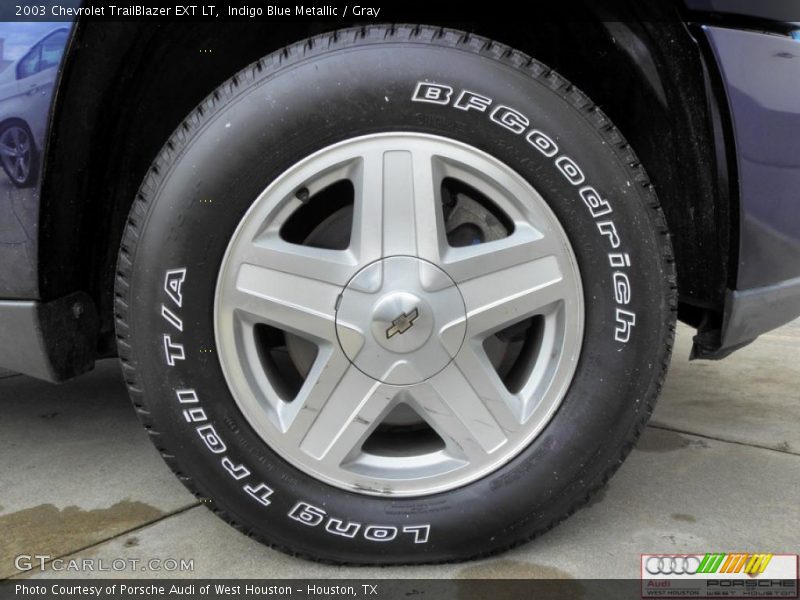 Indigo Blue Metallic / Gray 2003 Chevrolet TrailBlazer EXT LT