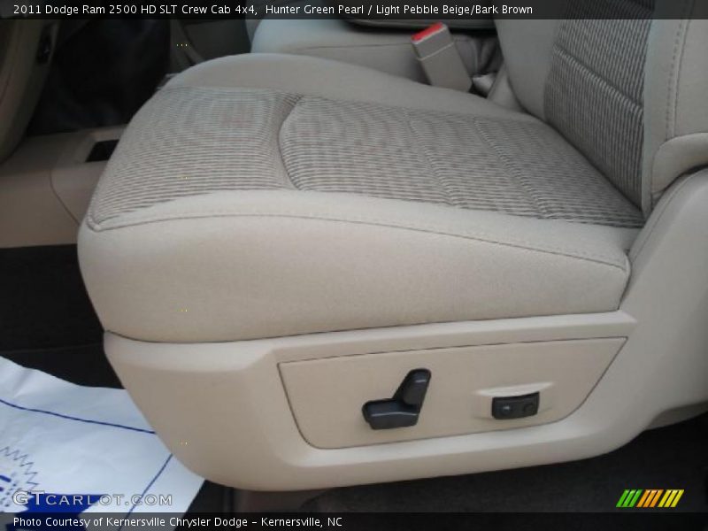 Hunter Green Pearl / Light Pebble Beige/Bark Brown 2011 Dodge Ram 2500 HD SLT Crew Cab 4x4